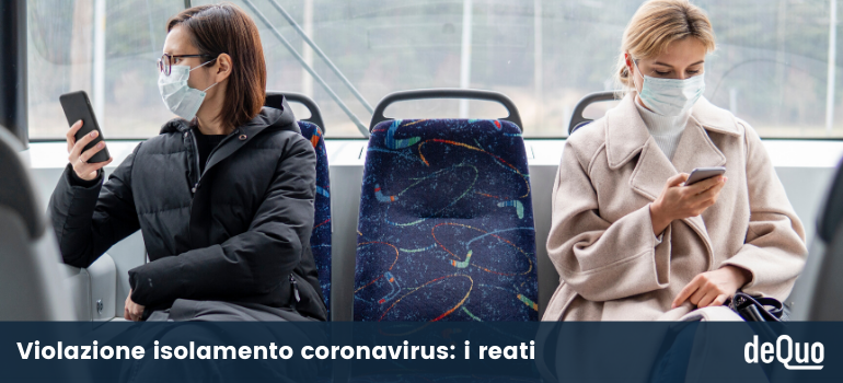 violazione isolamento coronavirus reati