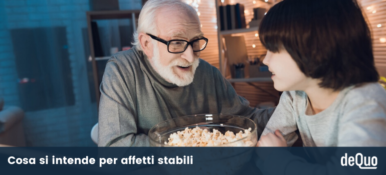 cosa si intende per affetti stabili