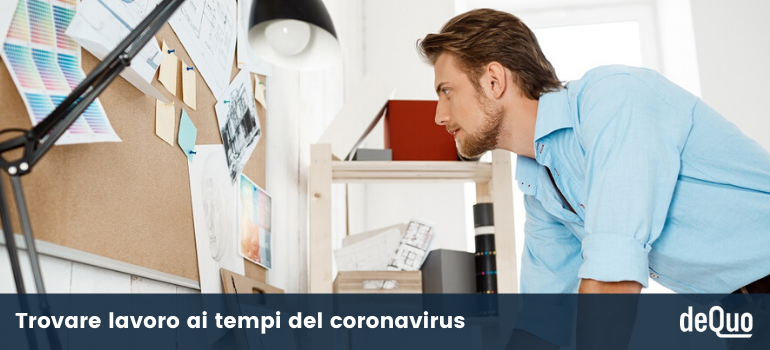 trovare lavoro coronavirus