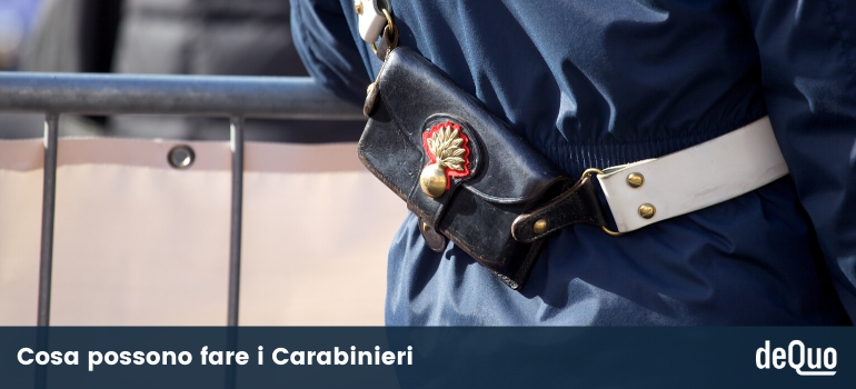 poteri carabinieri