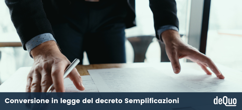 decreto semplificazioni