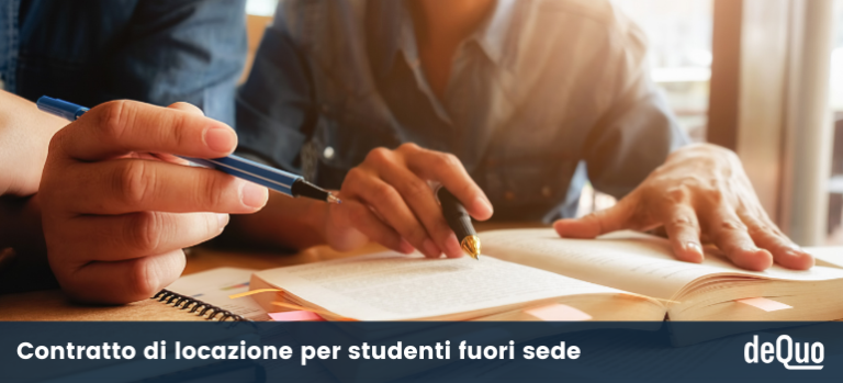 Contratto di affitto studenti universitari: detrazioni e recesso