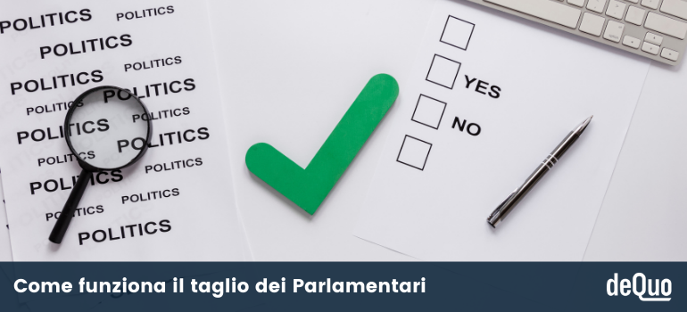 taglio parlamentari