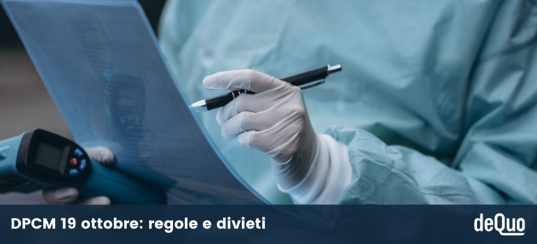 DPCM 19 ottobre