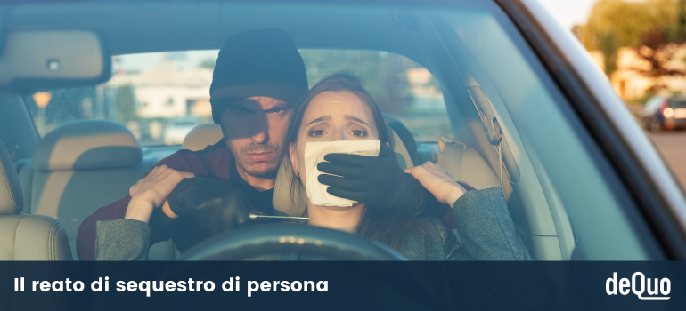 Sequestro di persona a scopo di coazione, estorsione o terrorismo