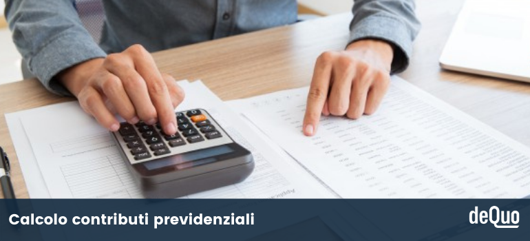 calcolo contributi previdenziali