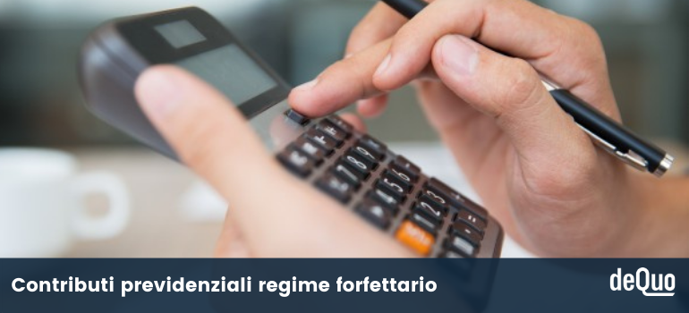 contributi regime forfettario