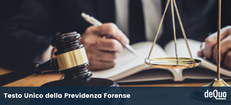 testo unico previdenza forense