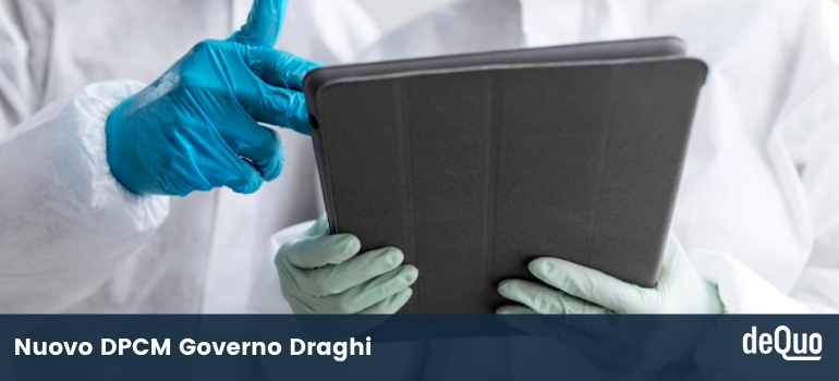 nuovo dpcm governo draghi