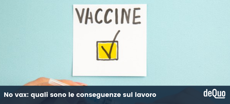 vaccini e lavoro