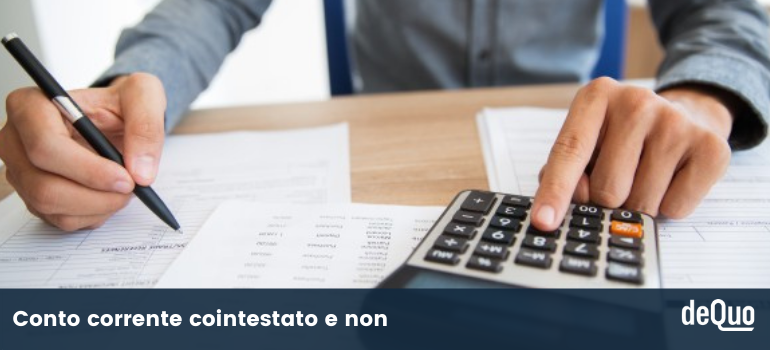 successione del conto corrente