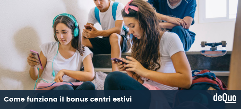 bonus centri estivi