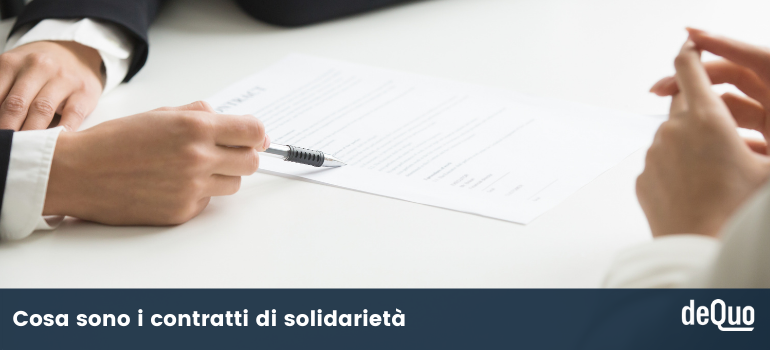 contratto di solidarietà
