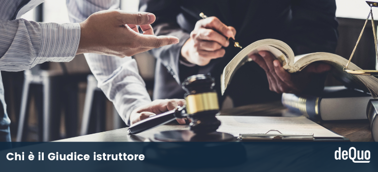 giudice istruttore