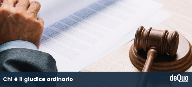 giudice ordinario