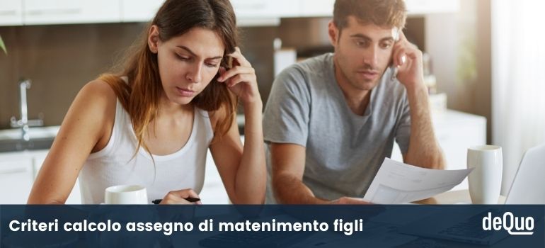 assegno di mantenimento figli