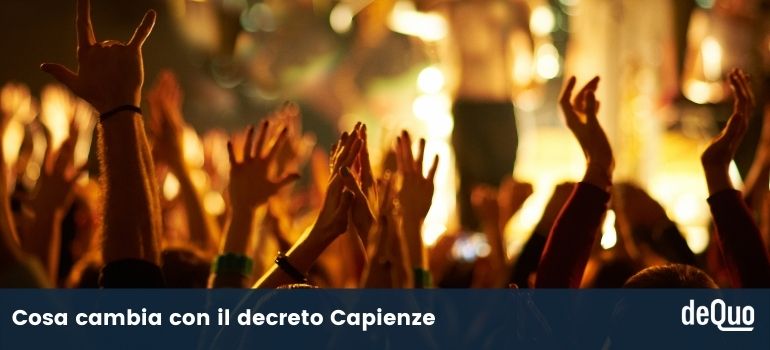 decreto capienze