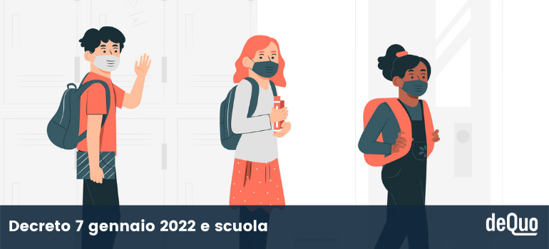 scuola decreto 7 gennaio 2022