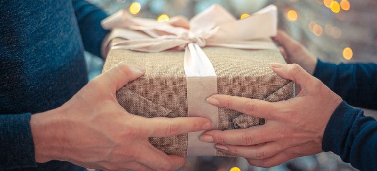 regalo per Natale e donazione