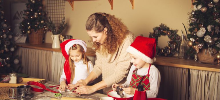 genitori separati con figli feste