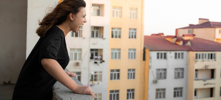 denuncia per balcone sporco