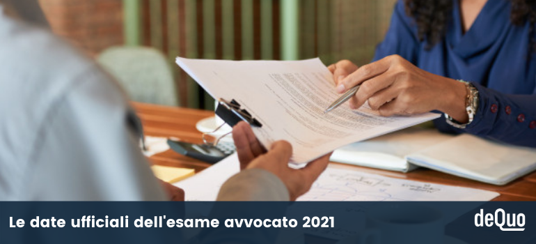 Esame avvocato 2021: date, prove, sedi e commissioni