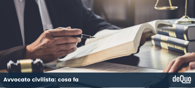 Avvocato civilista: di cosa si occupa e le differenze con l'avvocato