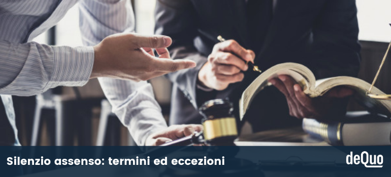 Silenzio assenso: cos'è. significato, esempi, termini, eccezioni